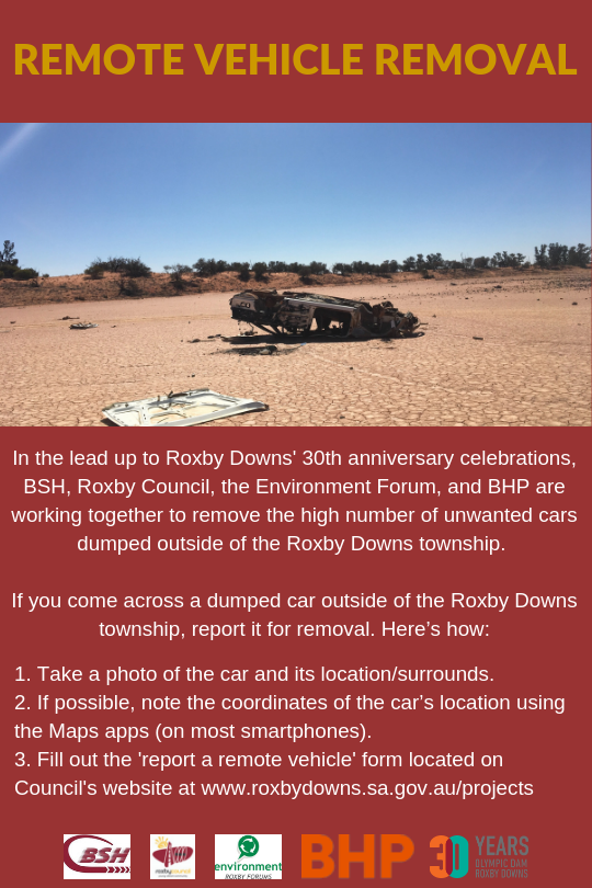 Remote vehicle removal Report a remote vehicle for removal