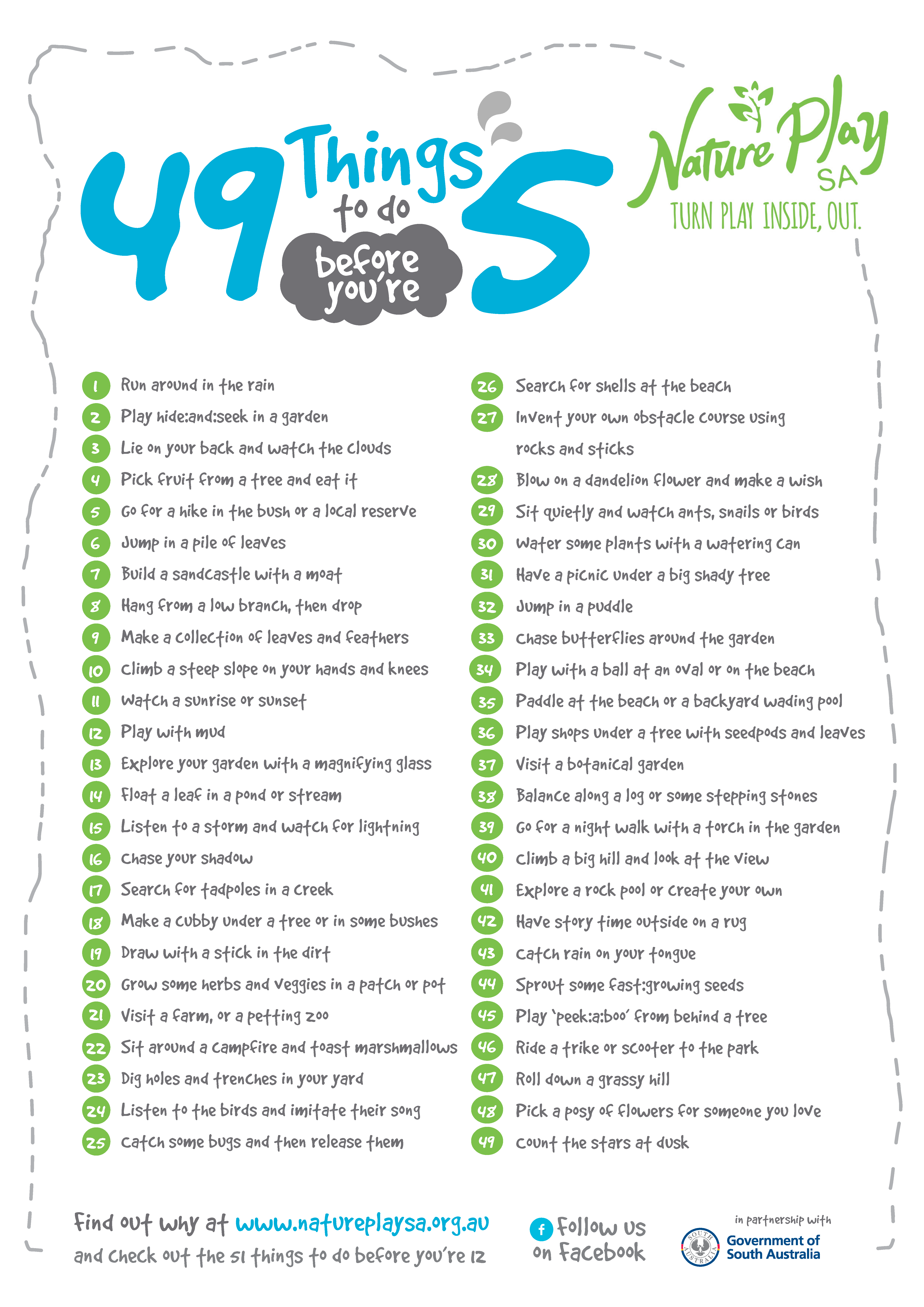 49 things nature play