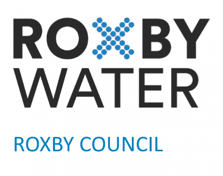 Roxby Water Logo with position statement